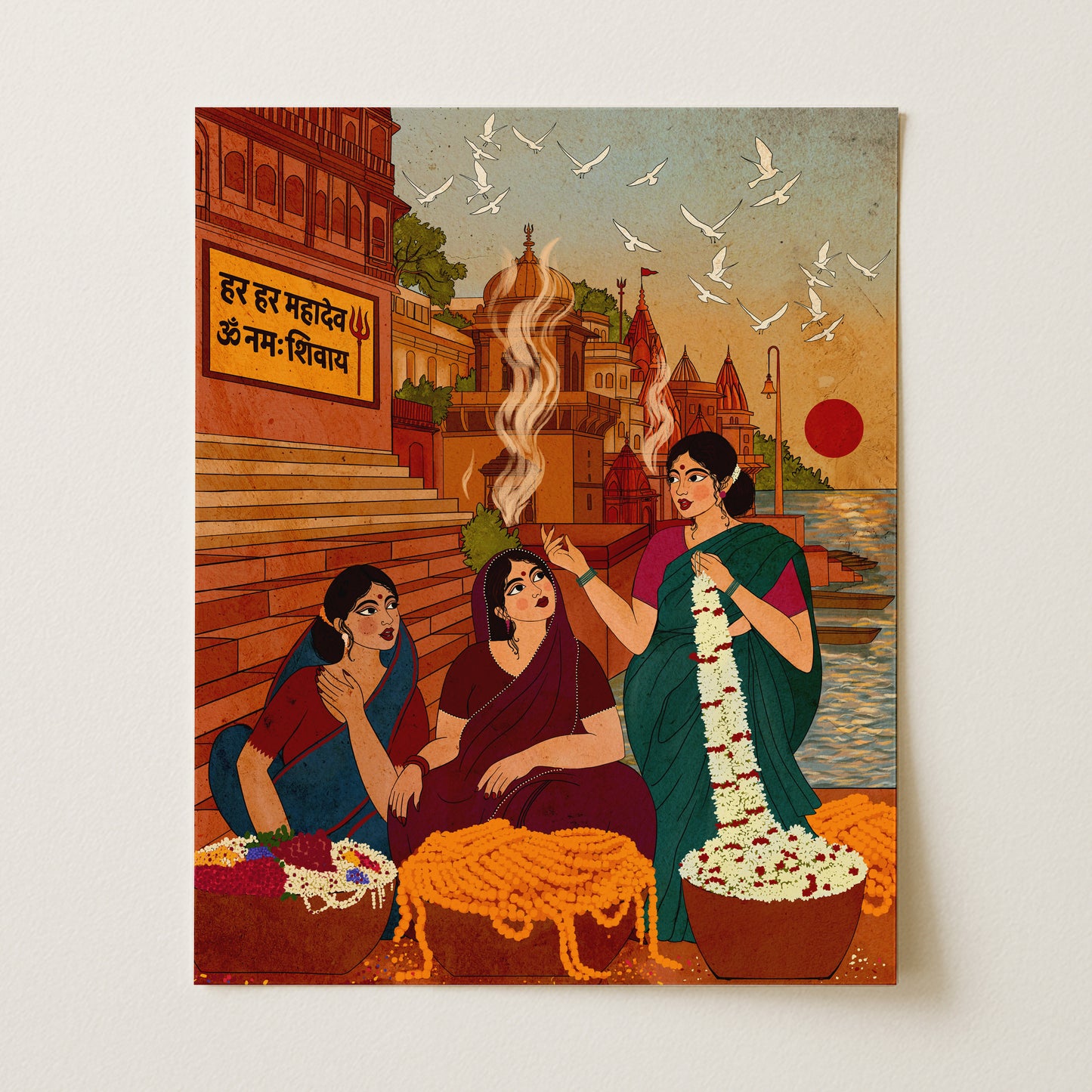Flower Sellers of Banaras